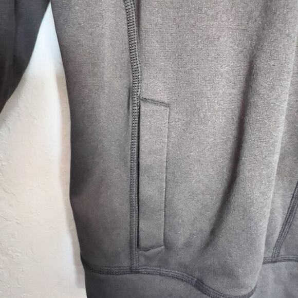 North Face Sweatshirt Womens Medium Grey Pullover Hood Cowl Drawstring Pockets - Picture 7 of 7